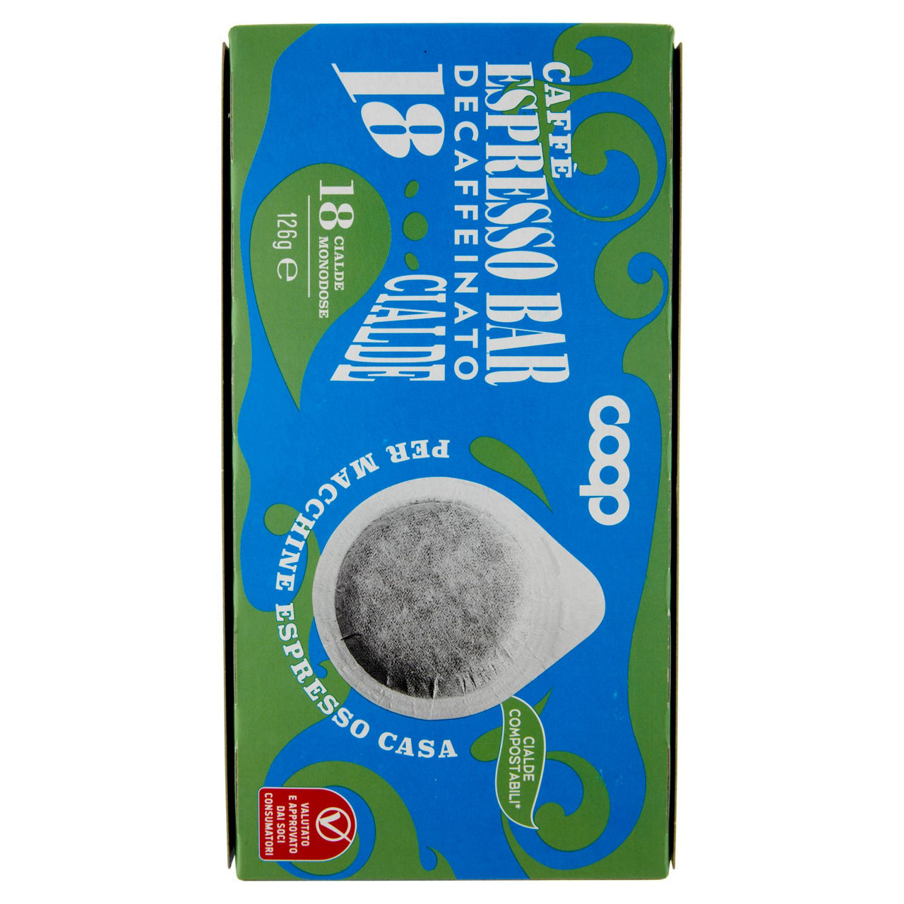 Caffè decaffeinato in cialde per macchine espresso 18 pz 126 gr - Immagine 41