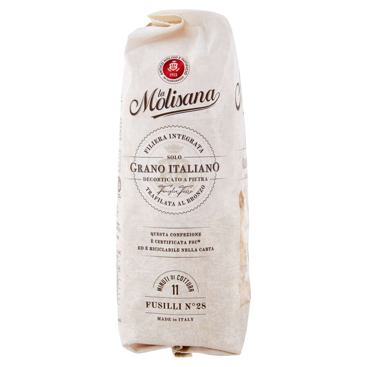 Fusilli n. 28 pasta di semola di grano duro 500 gr - Immagine 41
