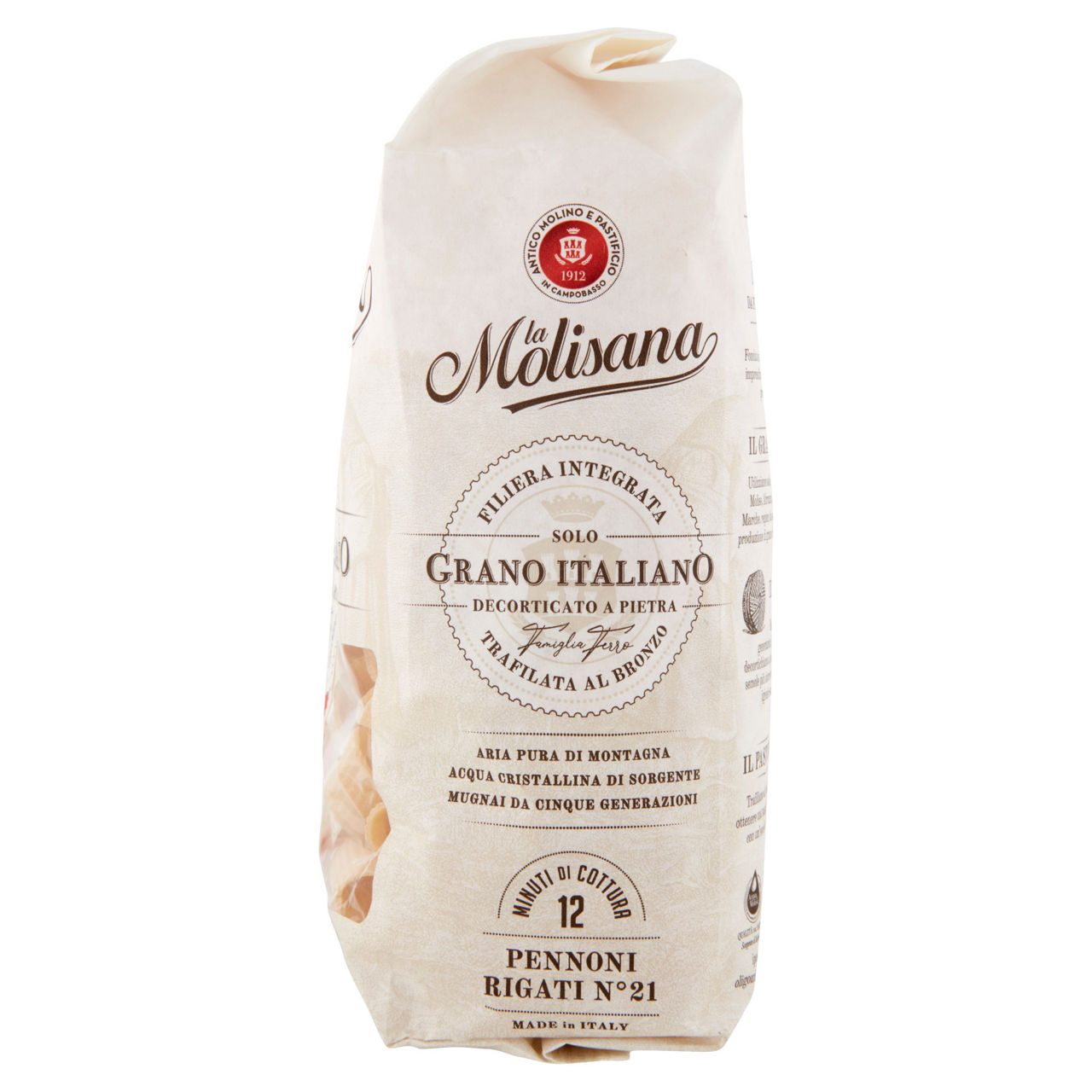 Pennoni rigati n. 21 pasta di semola di grano duro 500 gr - Immagine 11