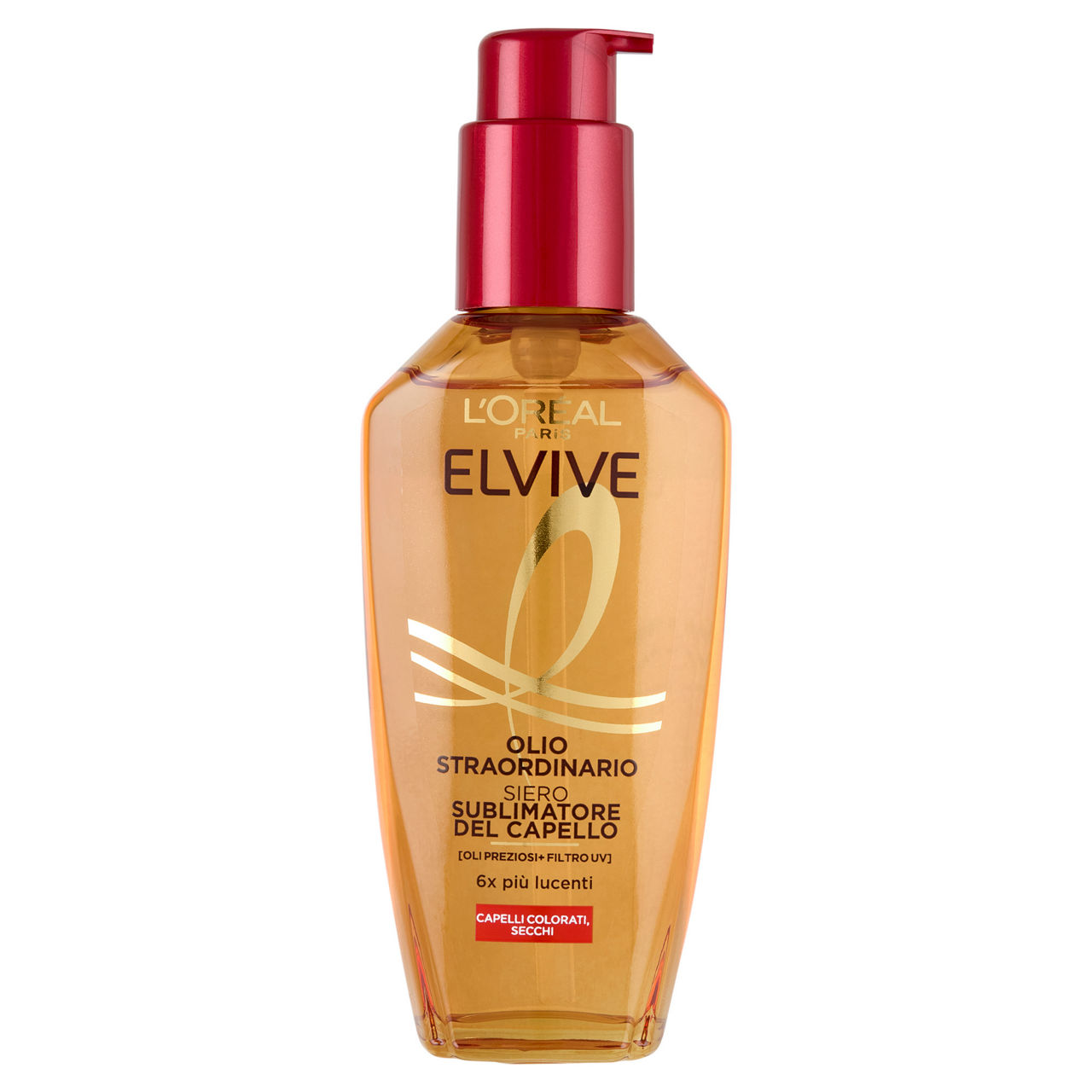 Olio straordinario elvive per capelli colorati flacone ml.100 - Immagine 01