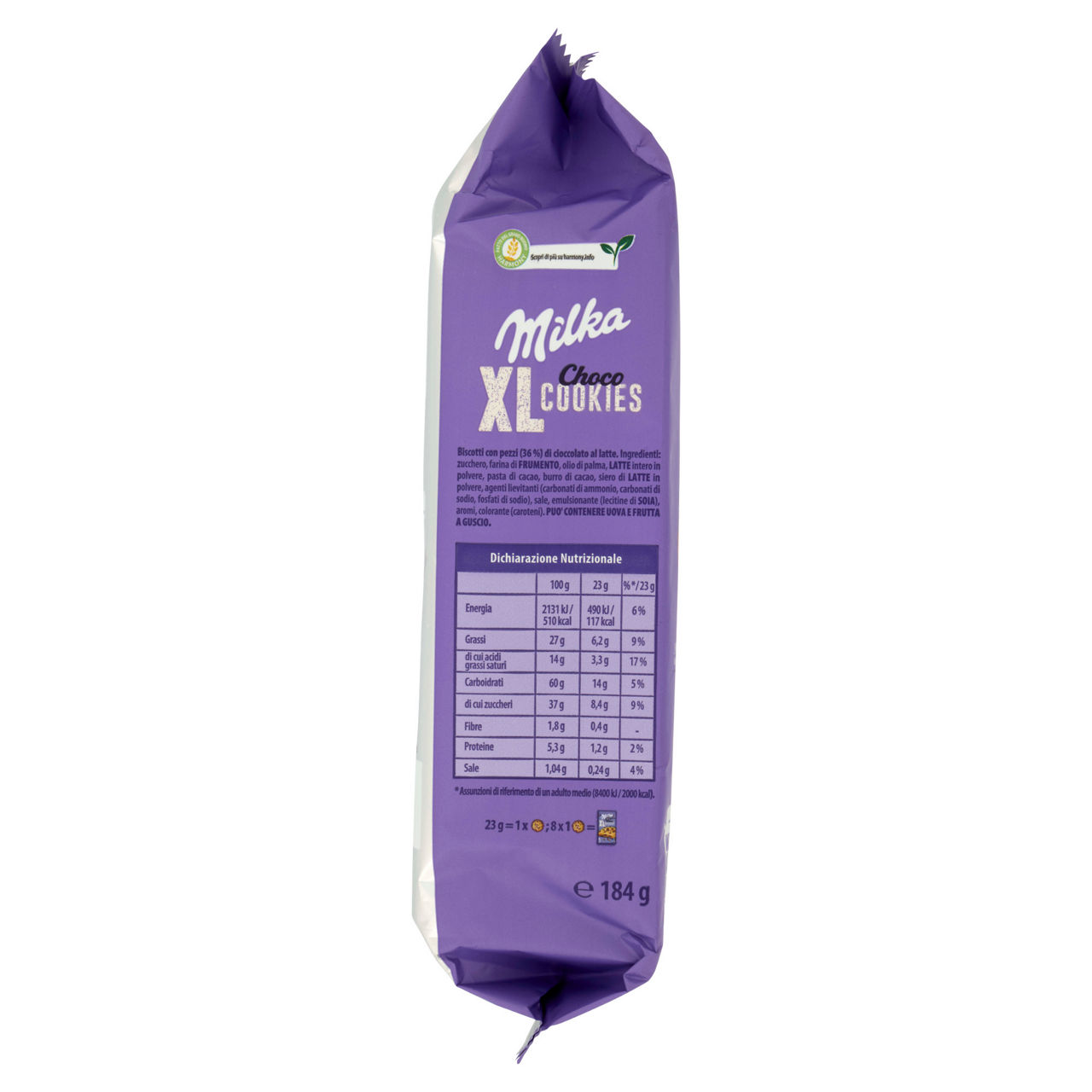 Biscotti Maxi Cookie con cioccolato al latte 184 gr - Immagine 61