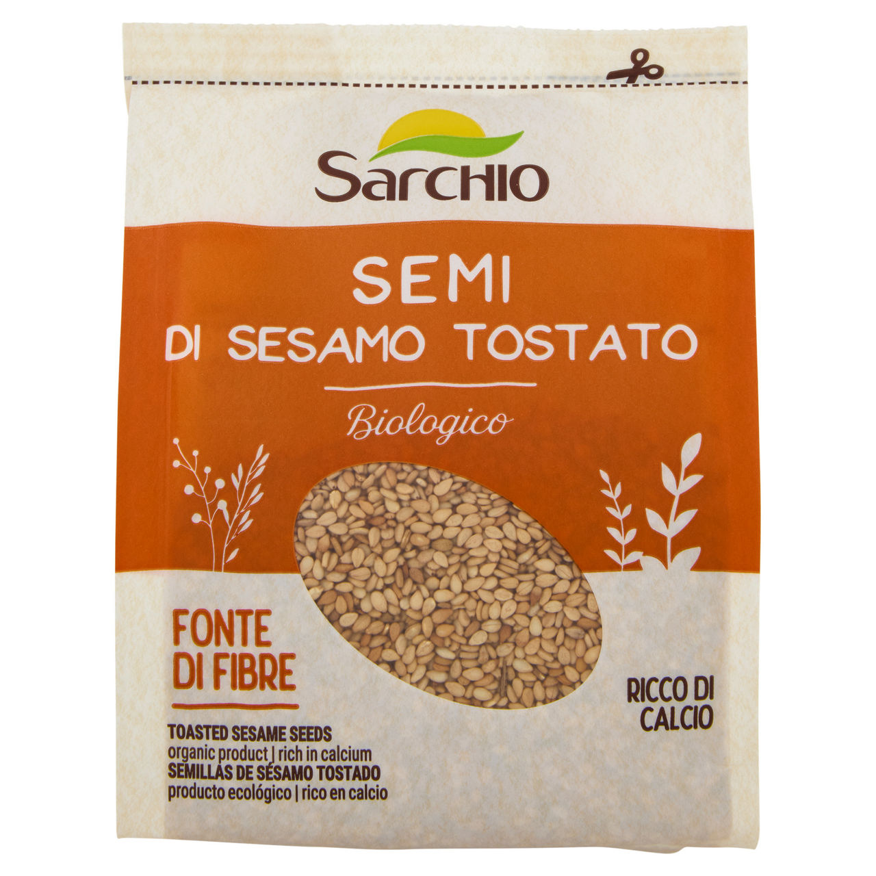 Semi di sesamo bio senza glutine 180 gr