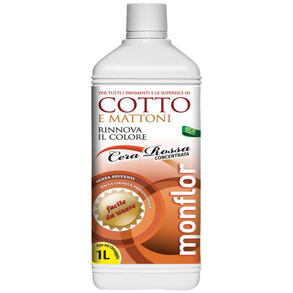 Monflor cera  rossa cotto/mattoni lt1 - Immagine 01