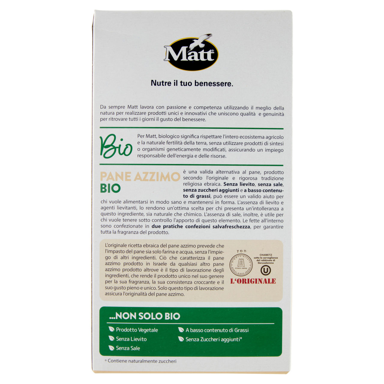 Pane azzimo bio 200 gr - Immagine 11