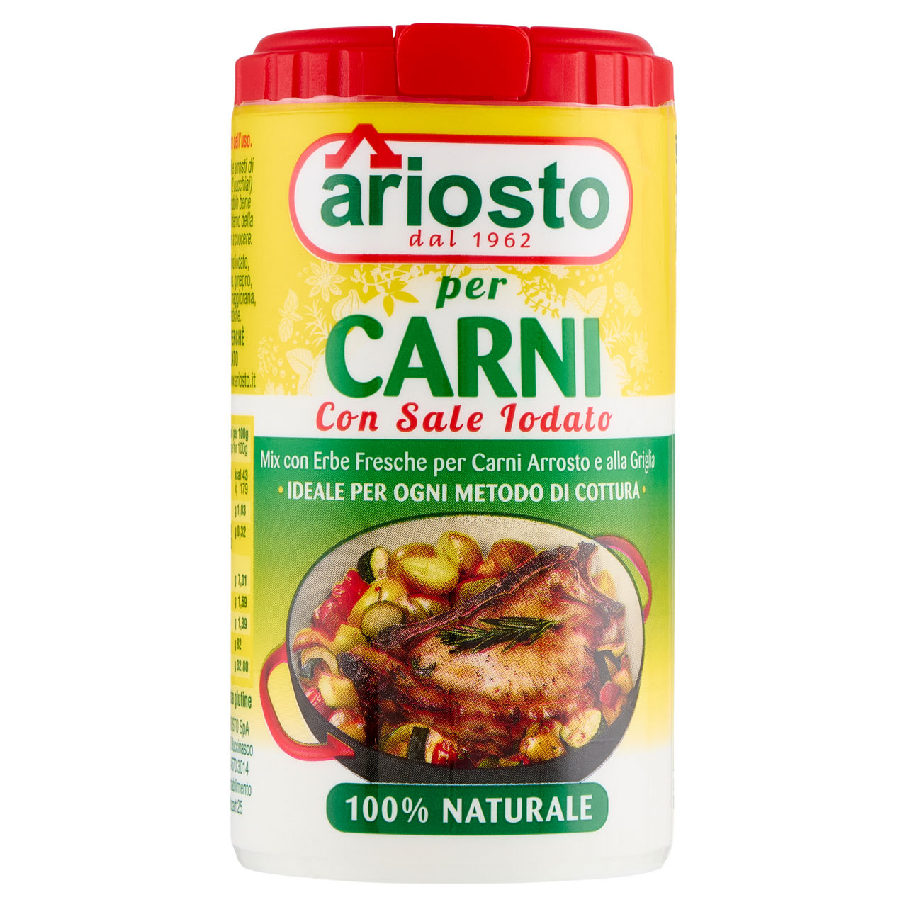 Insaporitore per carni arrosto con sale iodato 80 gr - Immagine 01