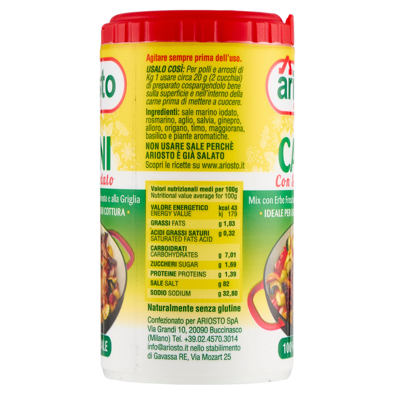 Insaporitore per carni arrosto con sale iodato 80 gr - Immagine 31