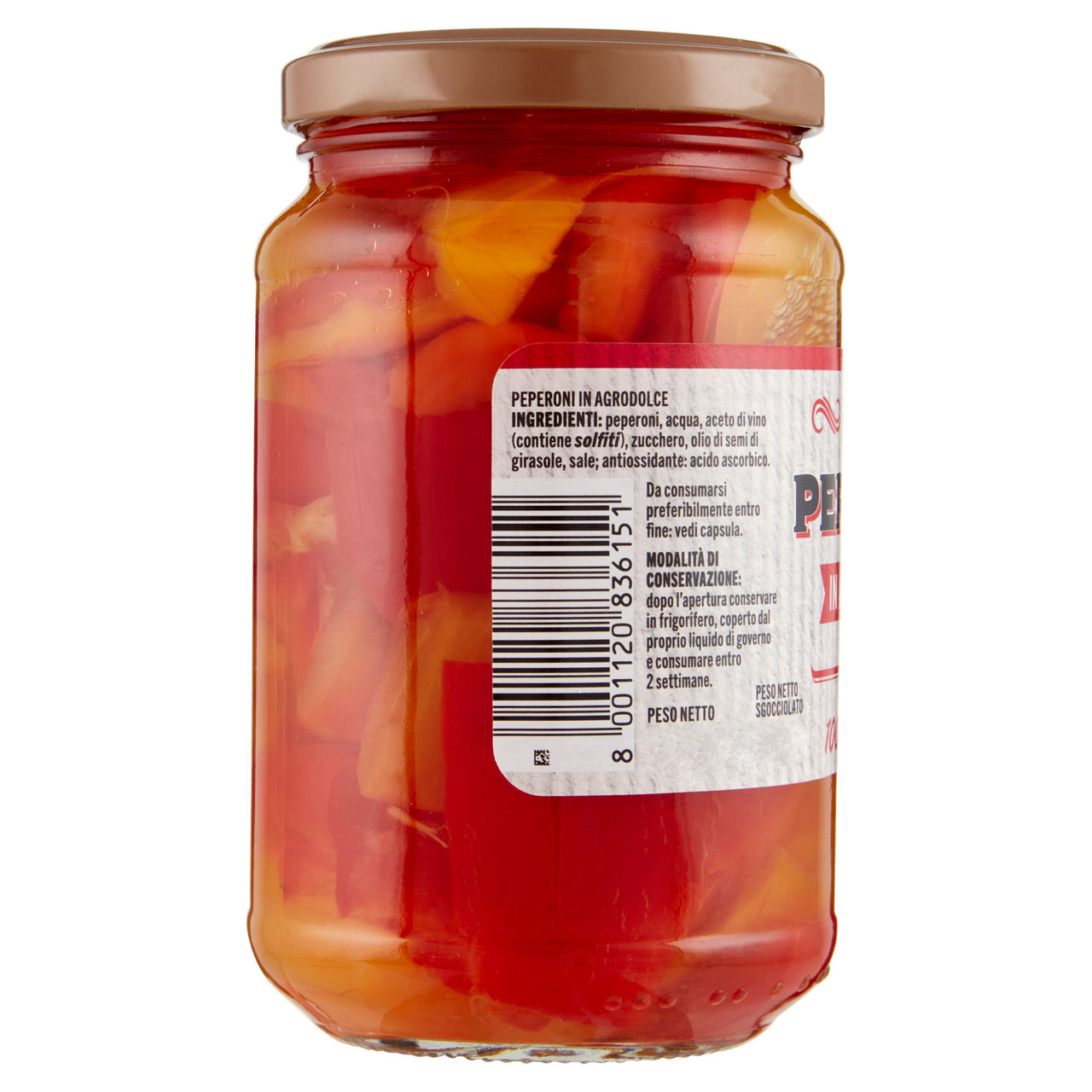Peperoni in agrodolce coop vv g 210 - Immagine 31