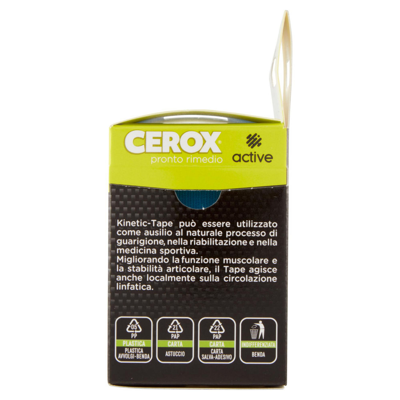 Cerotto muscolare elastico adesivo cerox kinetic-tape scatola 1pz - Immagine 51