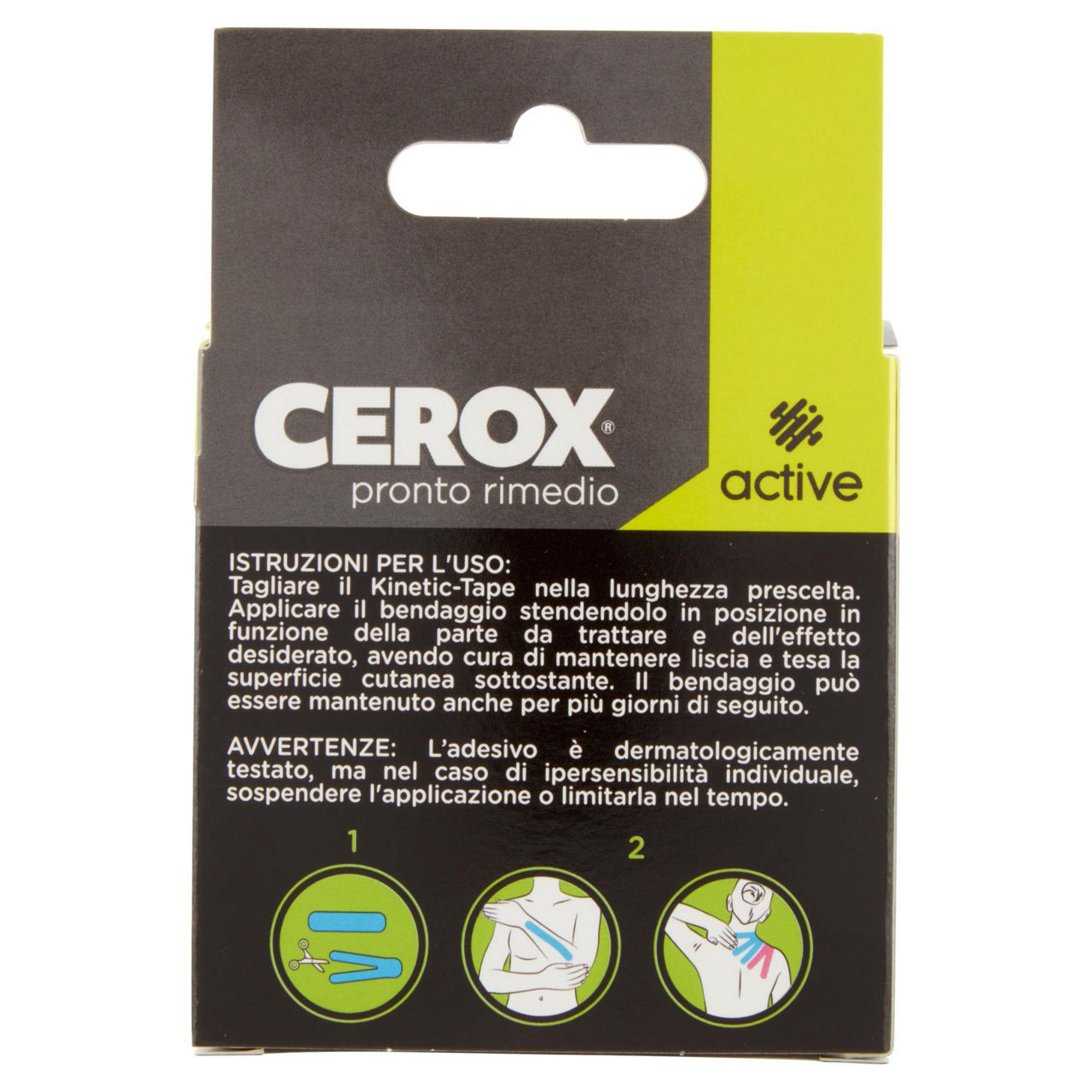 Cerotto muscolare elastico adesivo cerox kinetic-tape scatola 1pz - Immagine 41