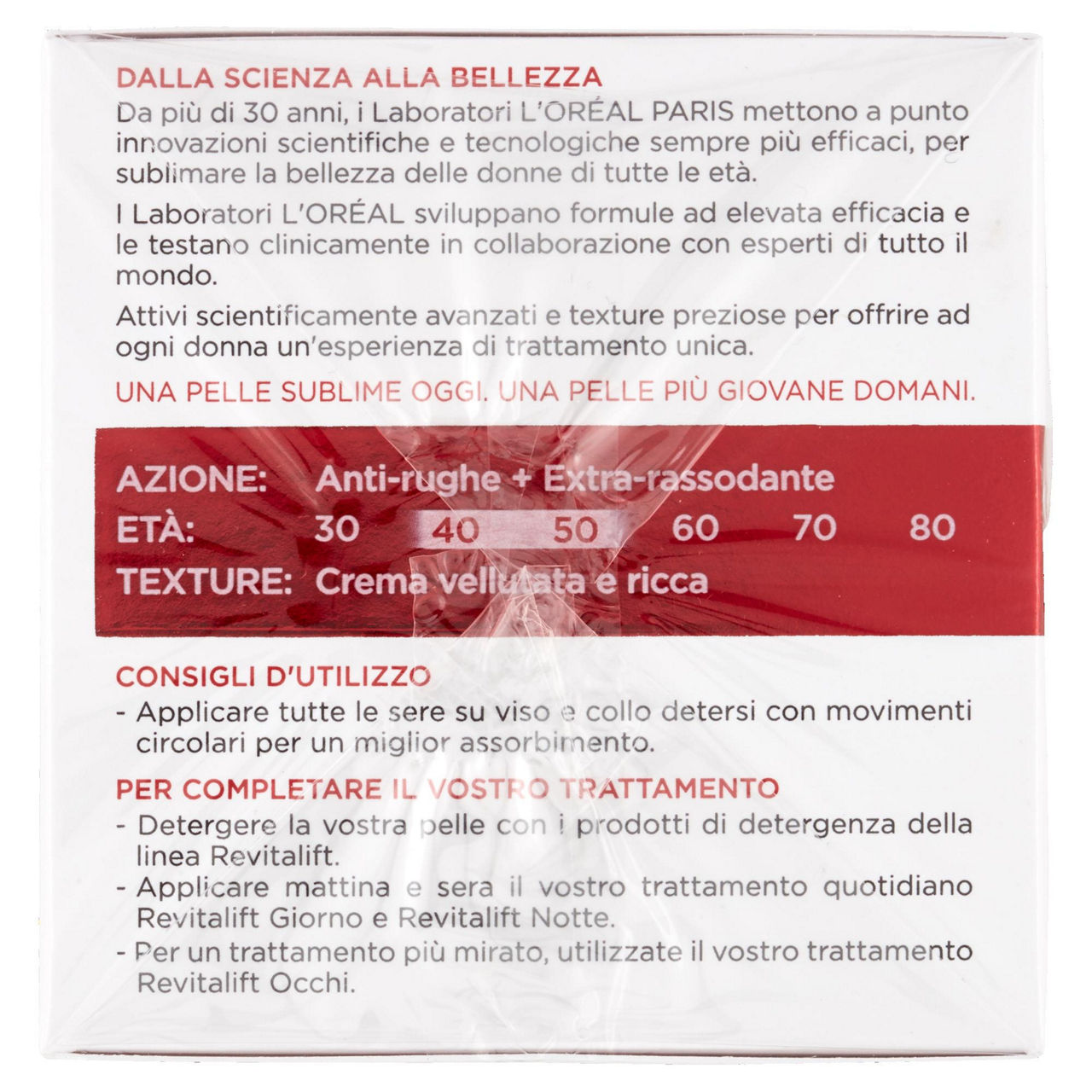 Crema viso notte anti rughe rassodante 50 ml - Immagine 51