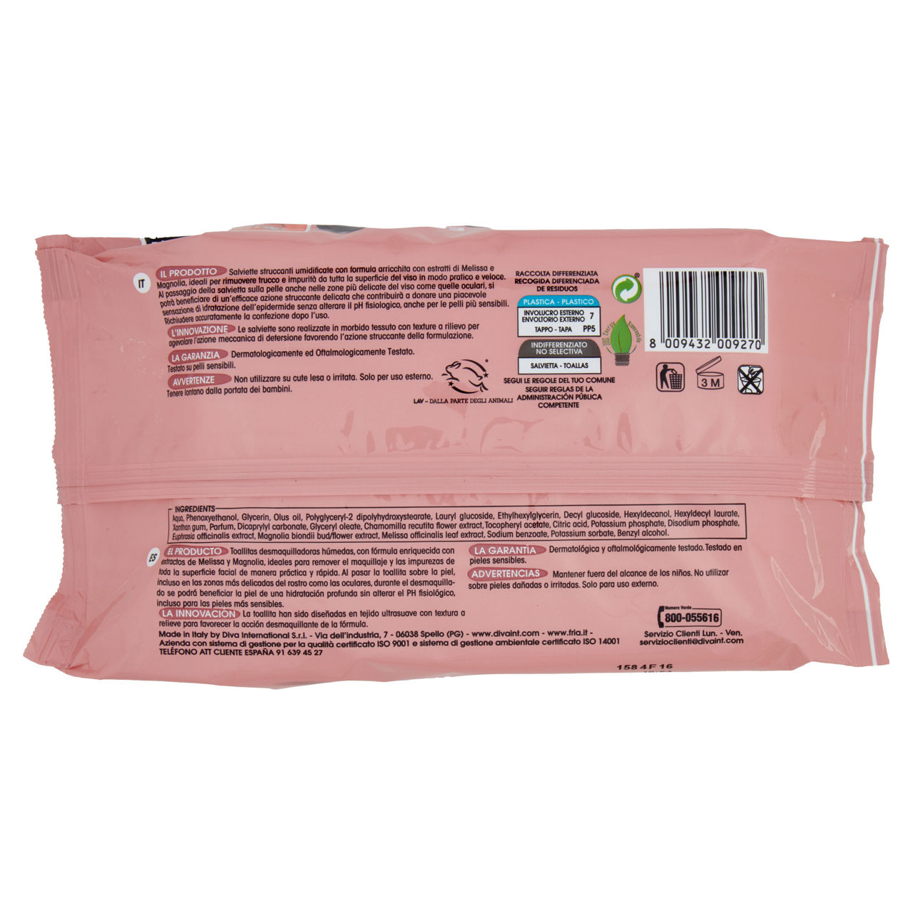 Salviette struccanti delicate 64 pz - Immagine 31