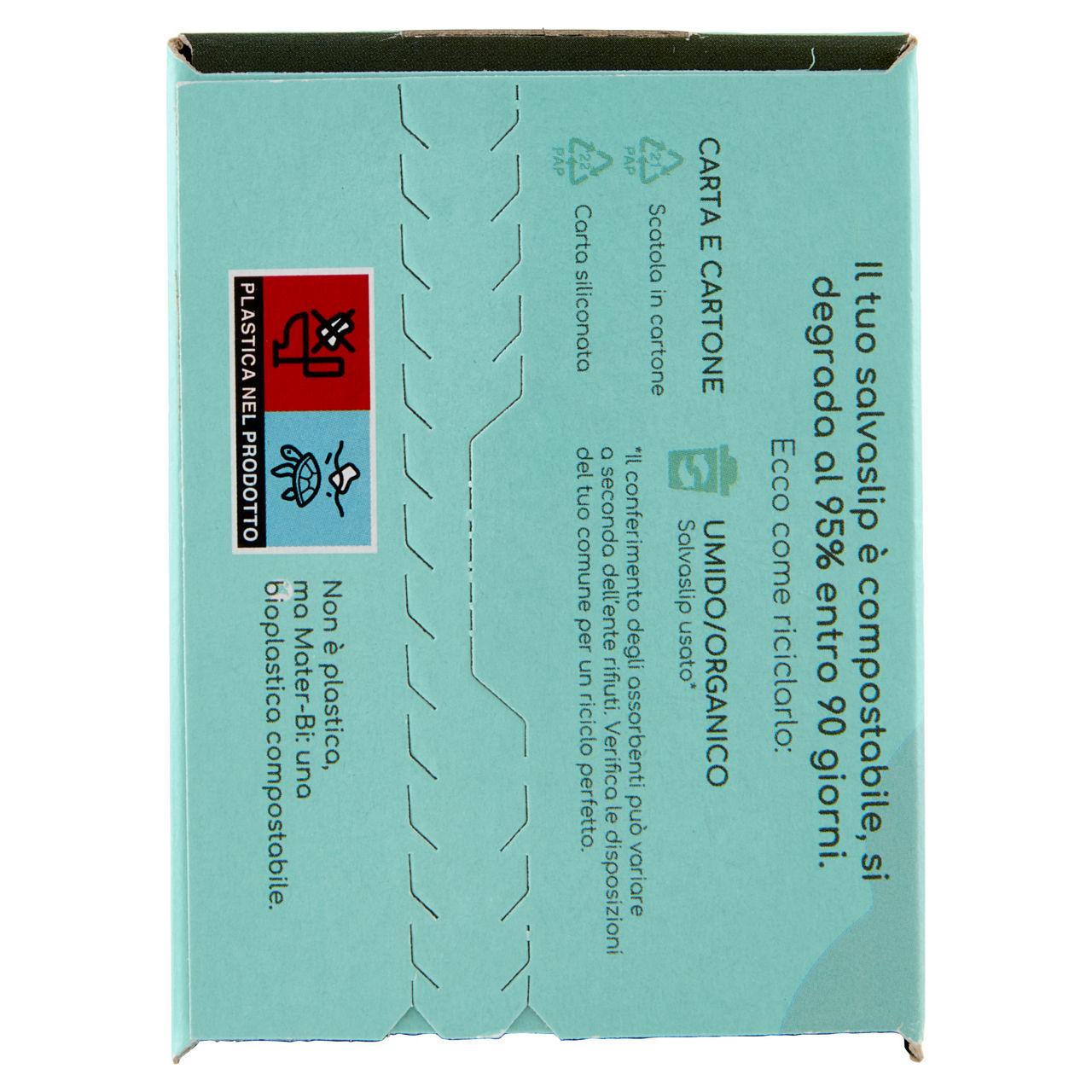Proteggislip in cotone bio Dualform compostabili 30 pz + 5 pz - Immagine 51
