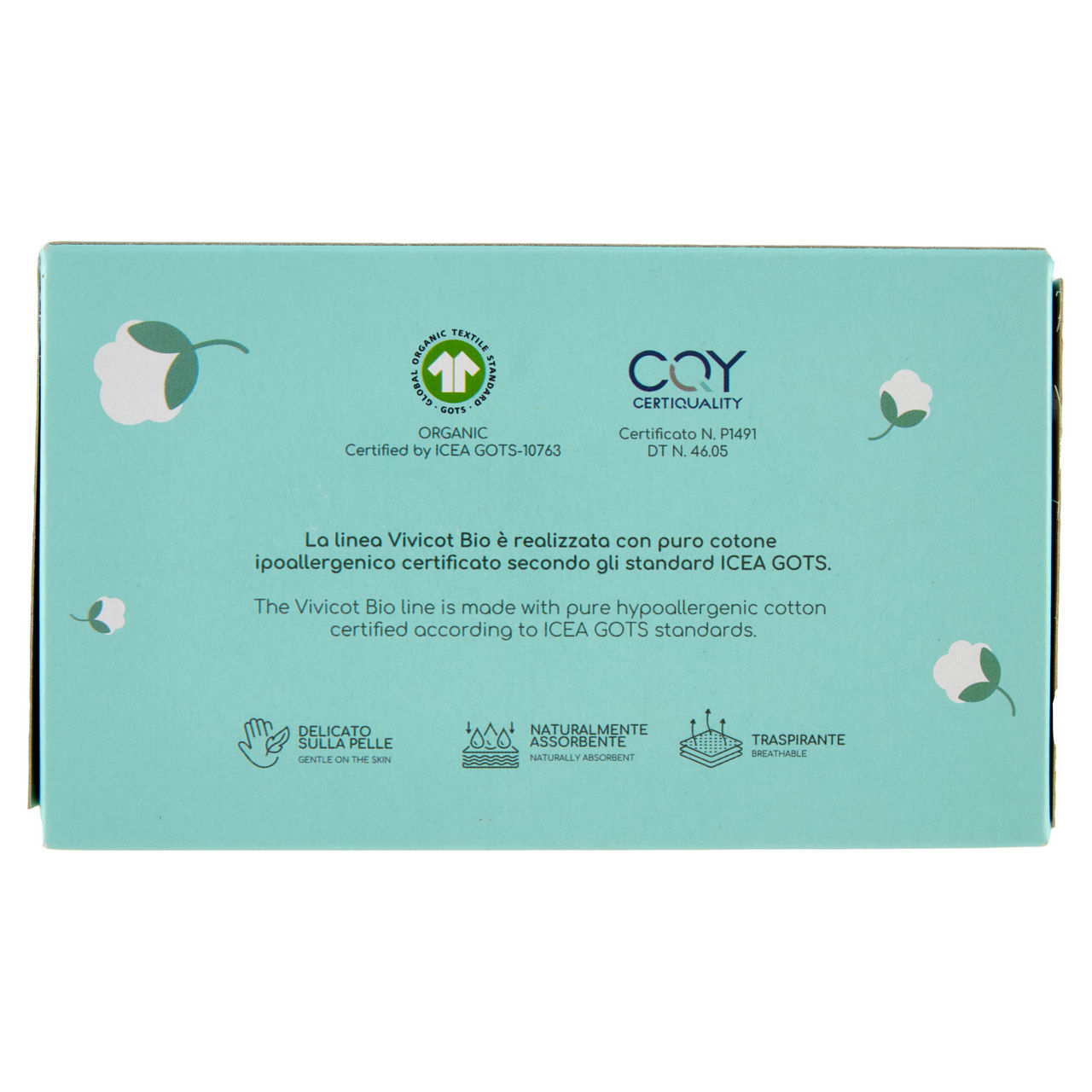 Proteggislip in cotone bio Dualform compostabili 30 pz + 5 pz - Immagine 21