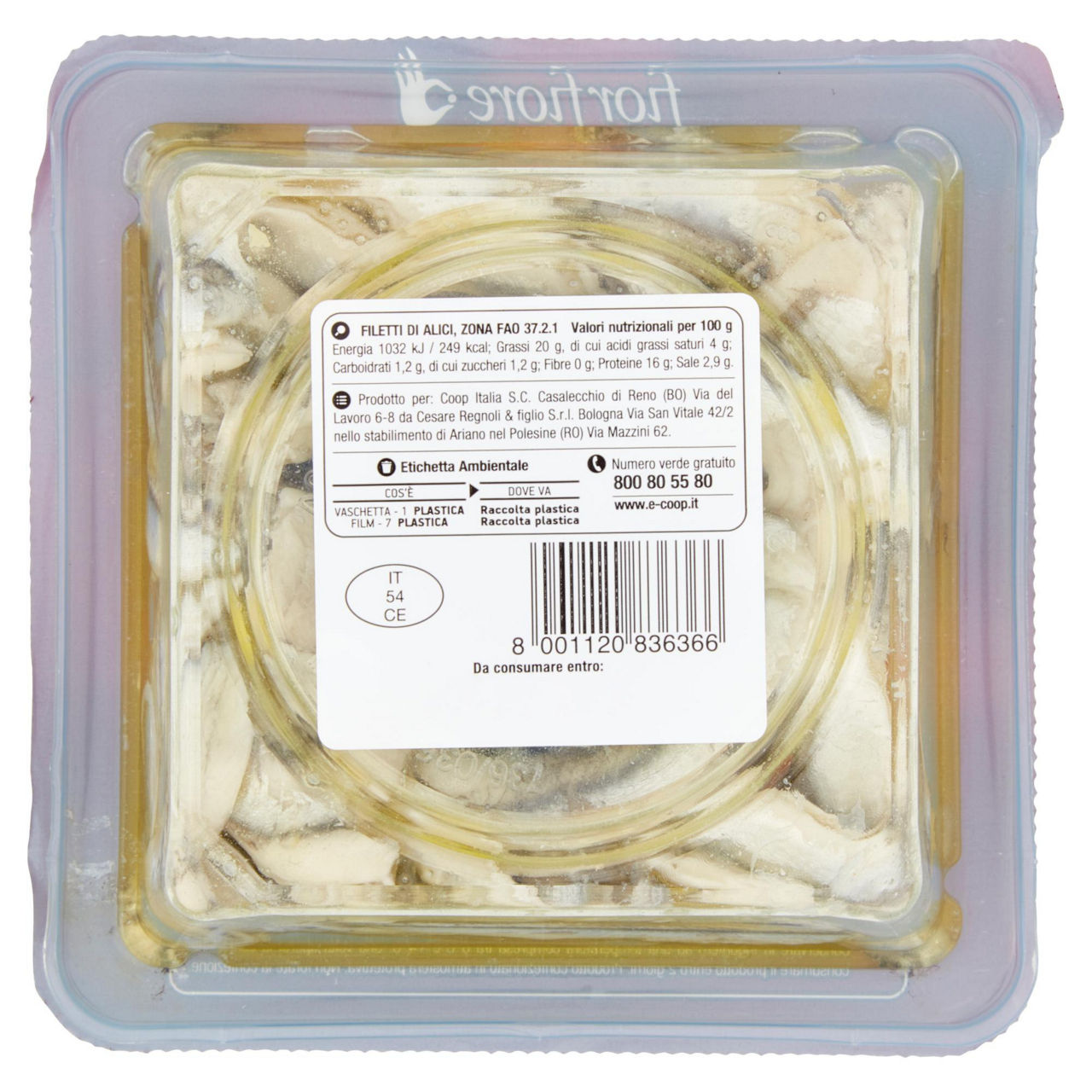 Filetti di alici del Mare Adriatico 150 gr - Immagine 21