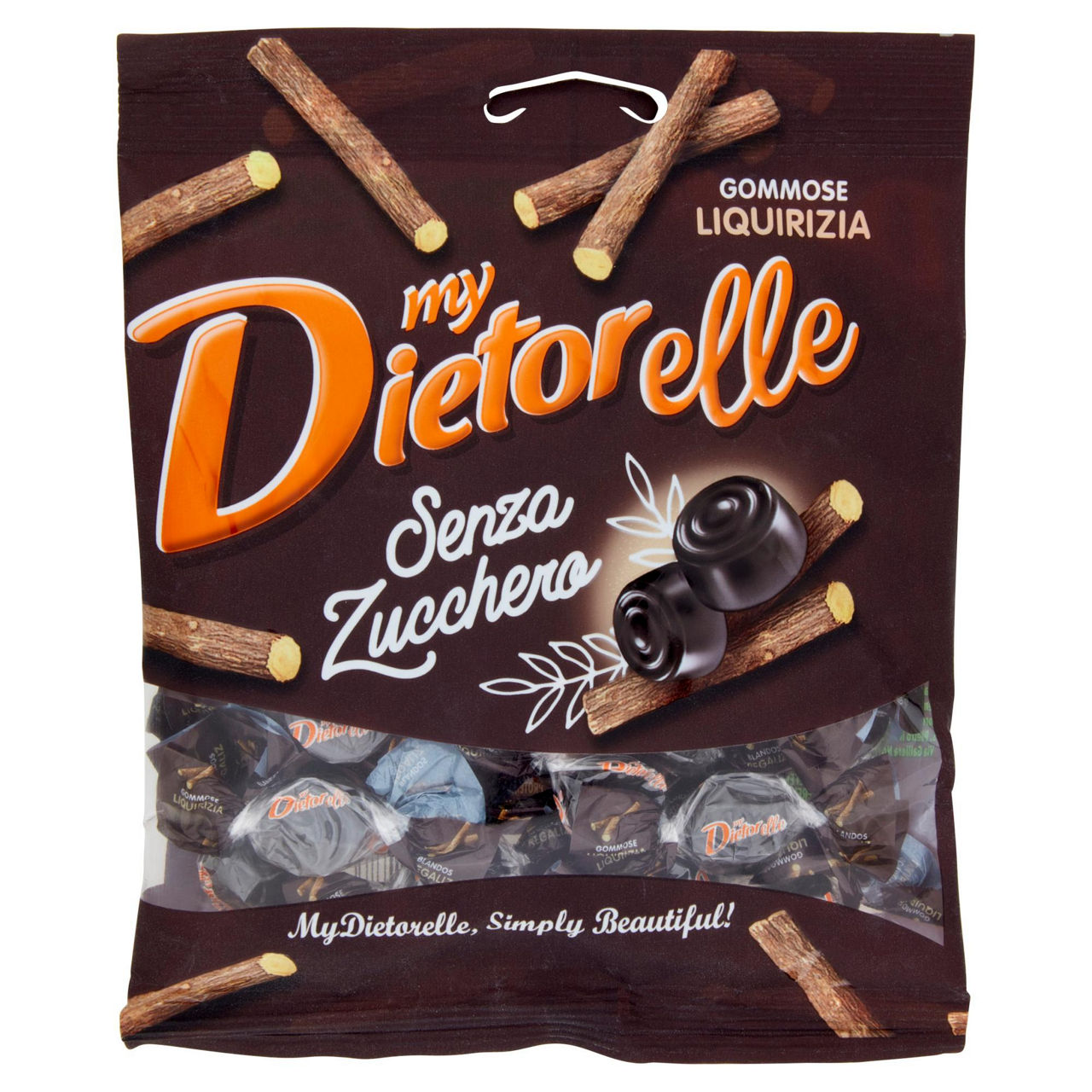 Caramelle gommose alla liquirizia 70 gr