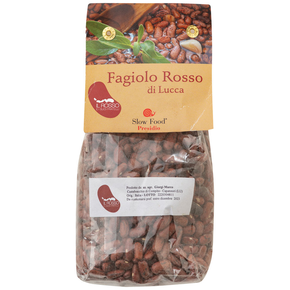 Fagiolo rosso di Lucca 300 gr