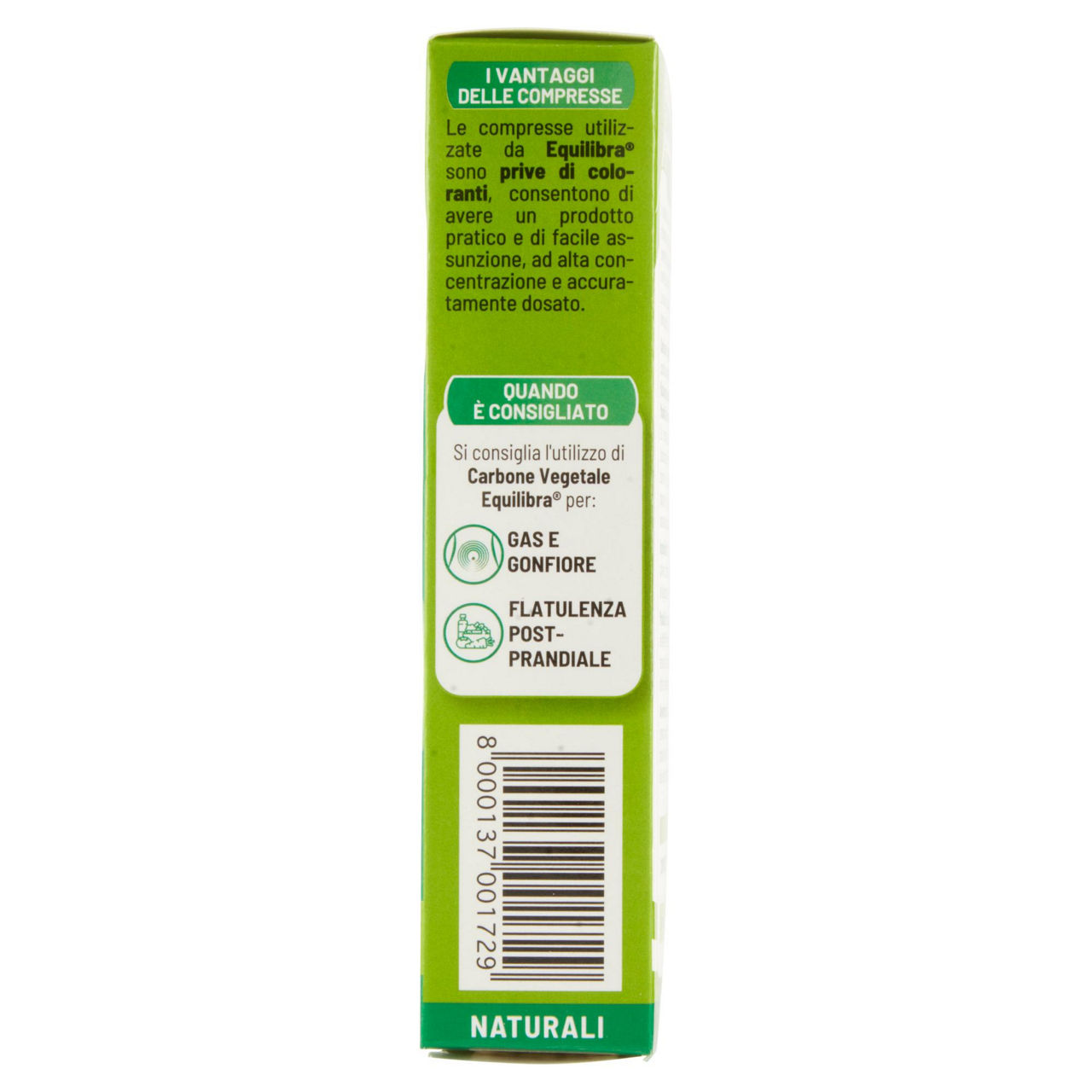 Integratore alimentare Carbone Vegetale gas e gonfiore 50 compresse - Immagine 41