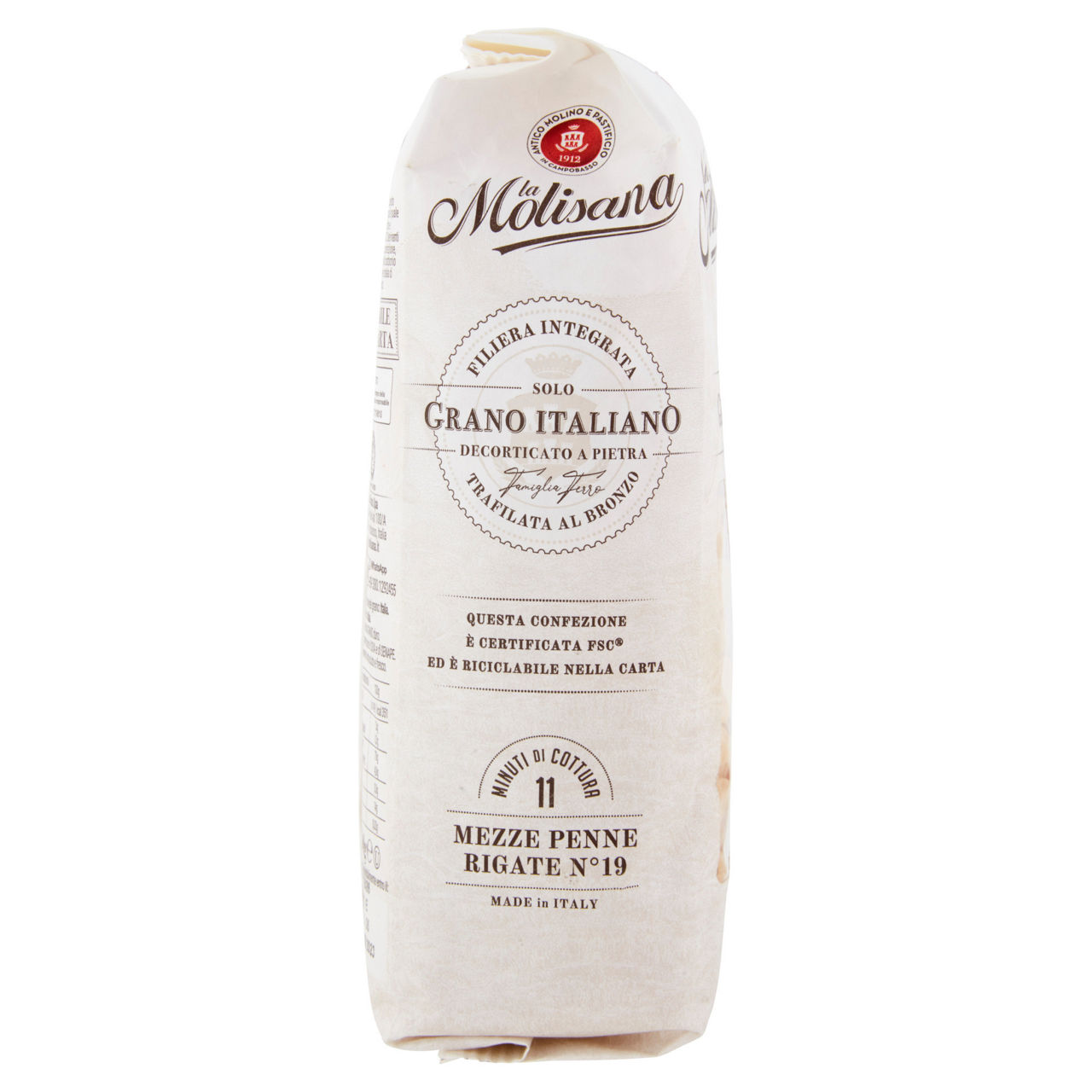 Mezze penne rigate n.19 pasta di semola 500 gr - Immagine 21