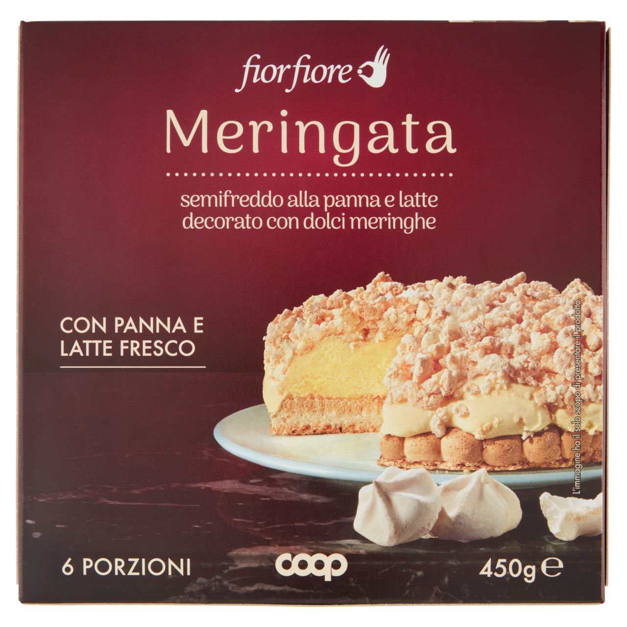 Torta gelato Meringata 450 gr
