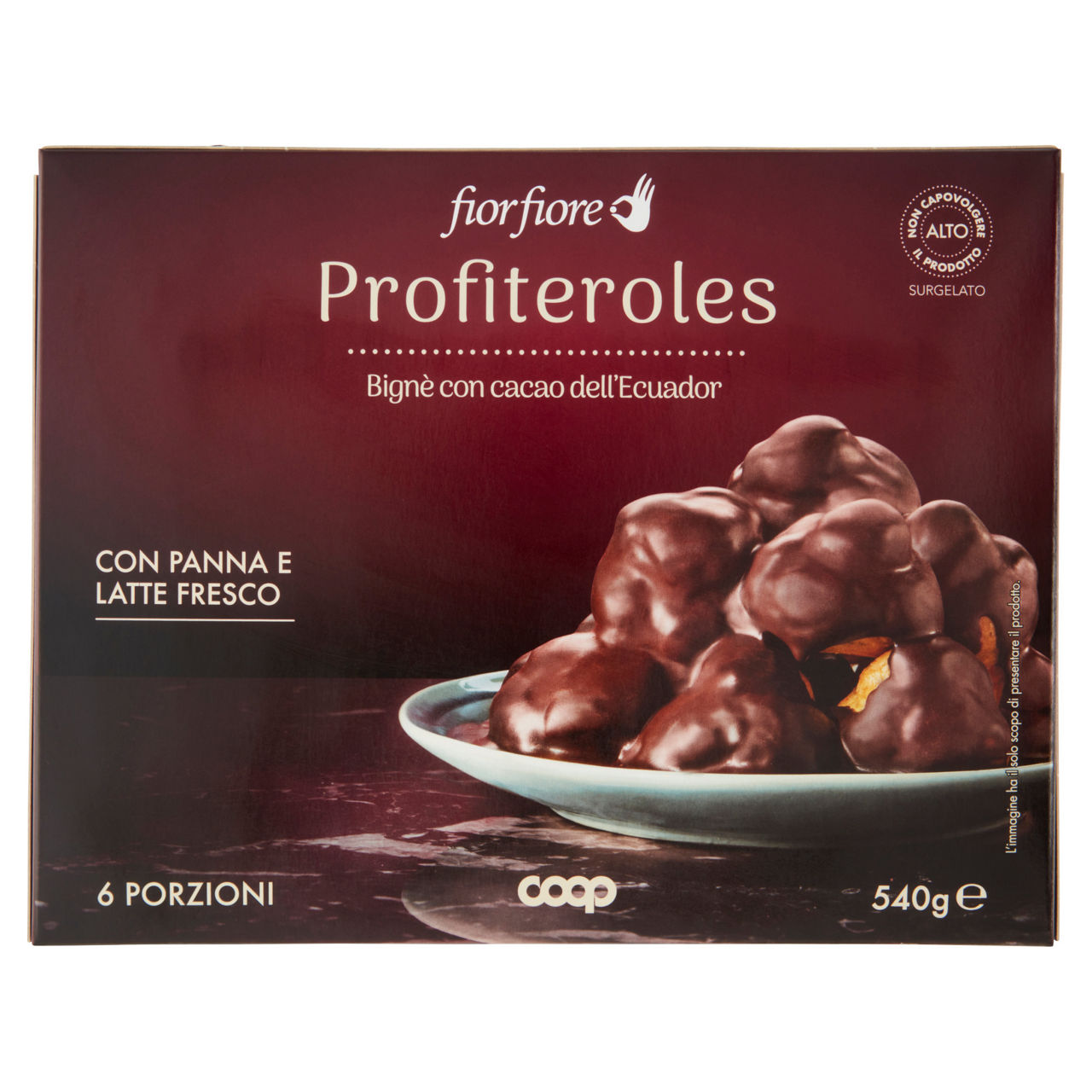 Torta gelato Profiteroles 540 gr