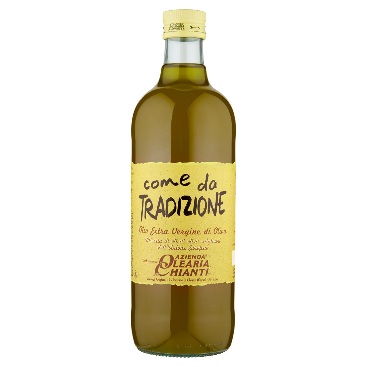 Olio extra vergine oliva 1lt. -come da tradizione- olearia del chianti - Immagine 01