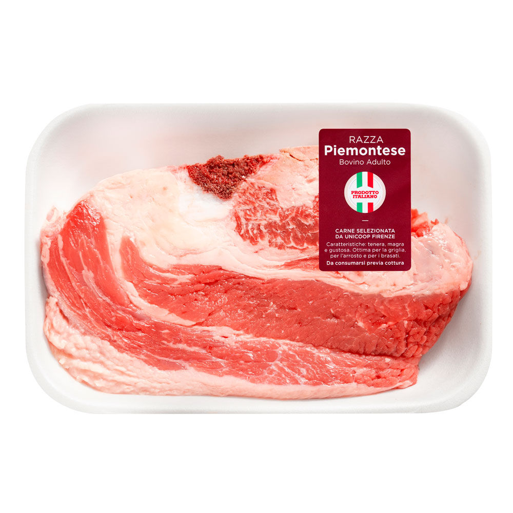 Petto bellico di bovino adulto Piemontese con osso