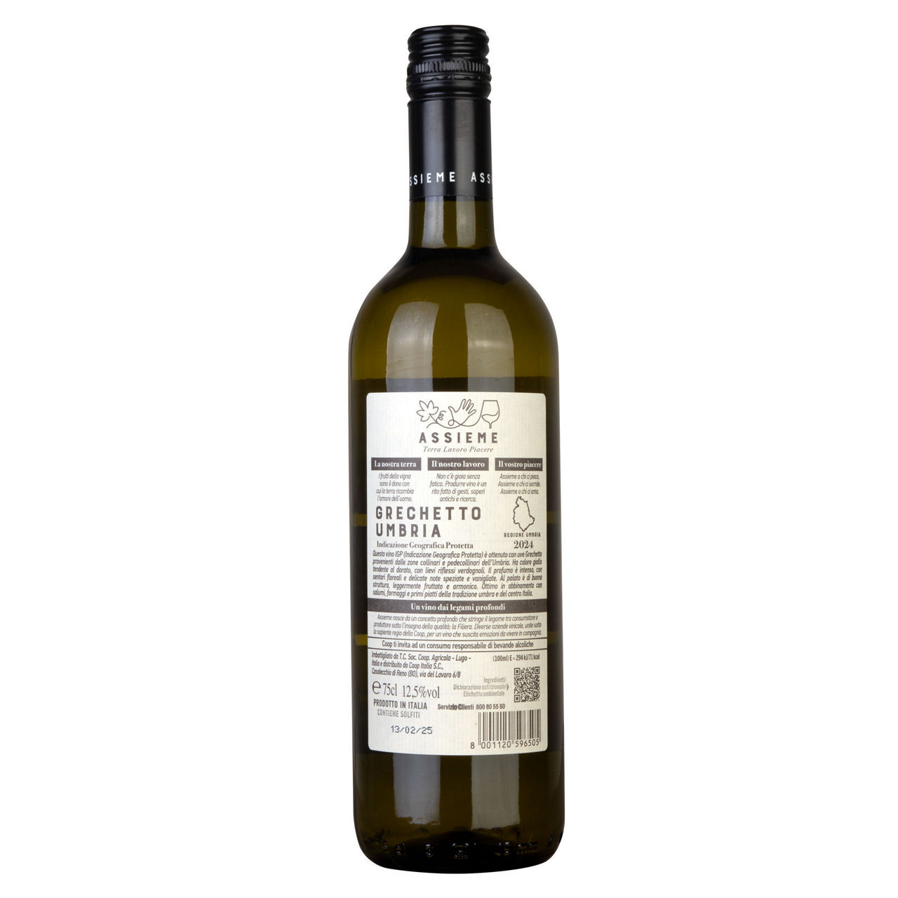 Vino bianco Grechetto Umbria IGP 750 ml - Immagine 11