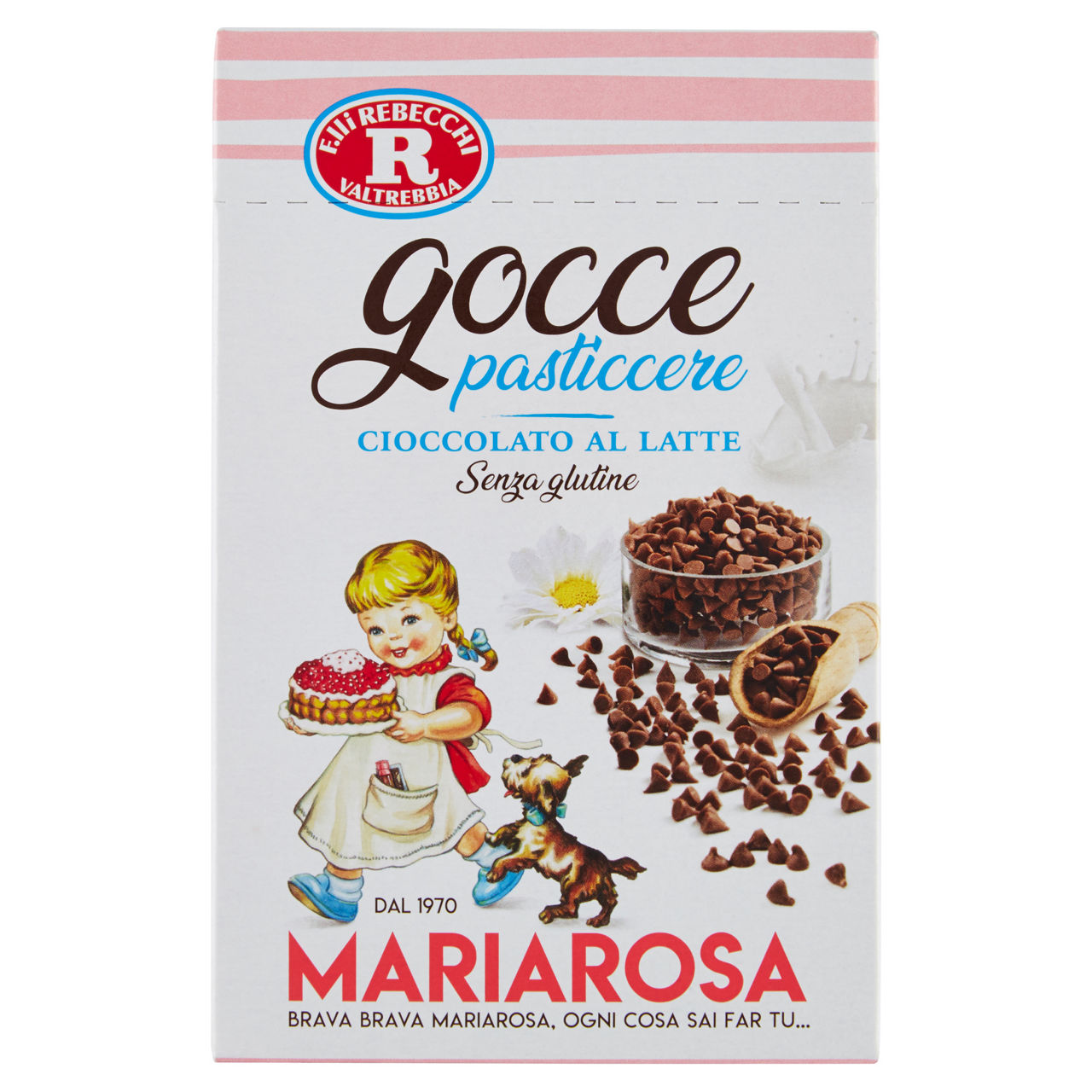 Gocce di cioccolato al latte 125 gr
