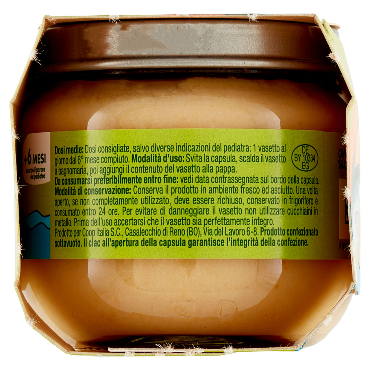 Omogeneizzato di salmone e verdure 2 pz x 80 gr - Immagine 61