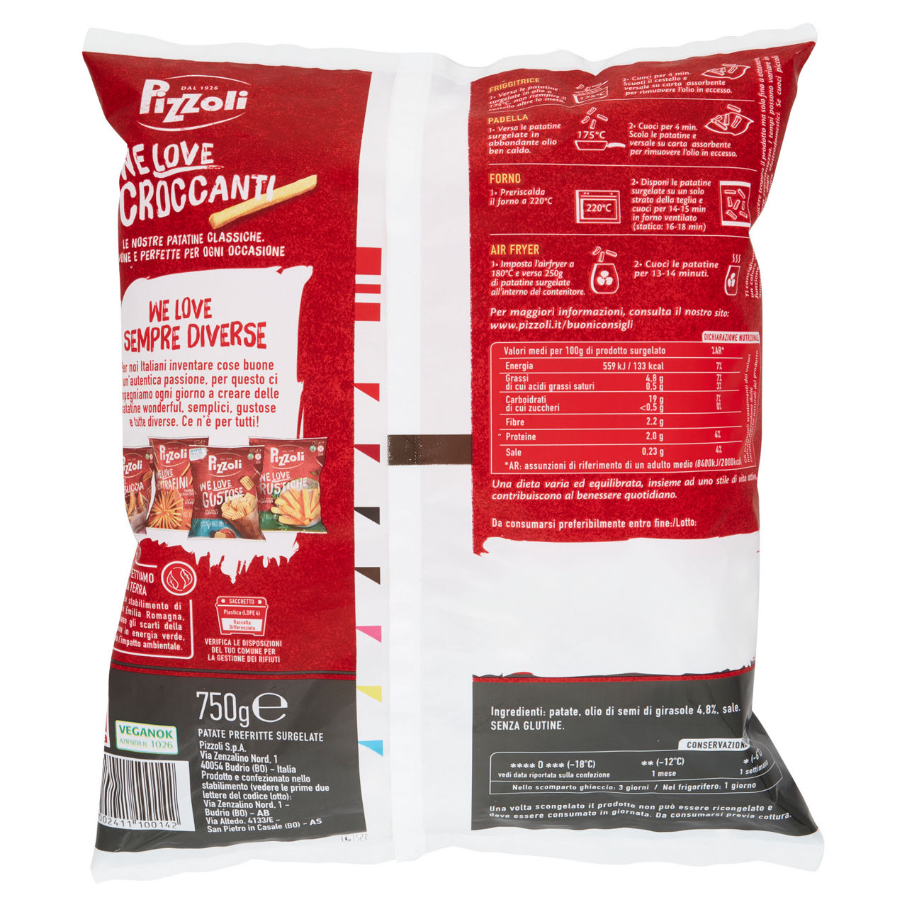Patatine prefritte surgelate 750 gr - Immagine 41