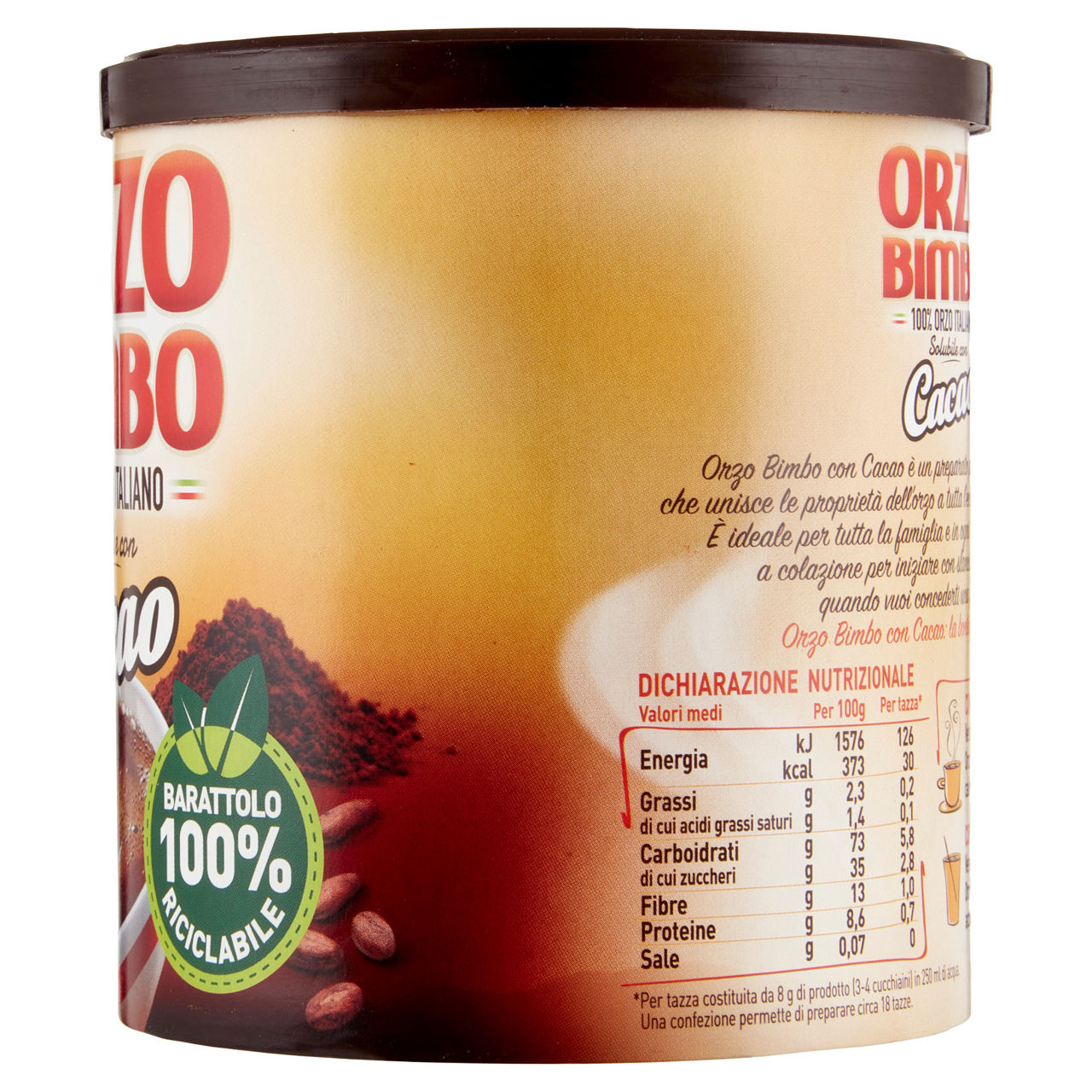 Orzo con cacao solubile 150 gr - Immagine 51