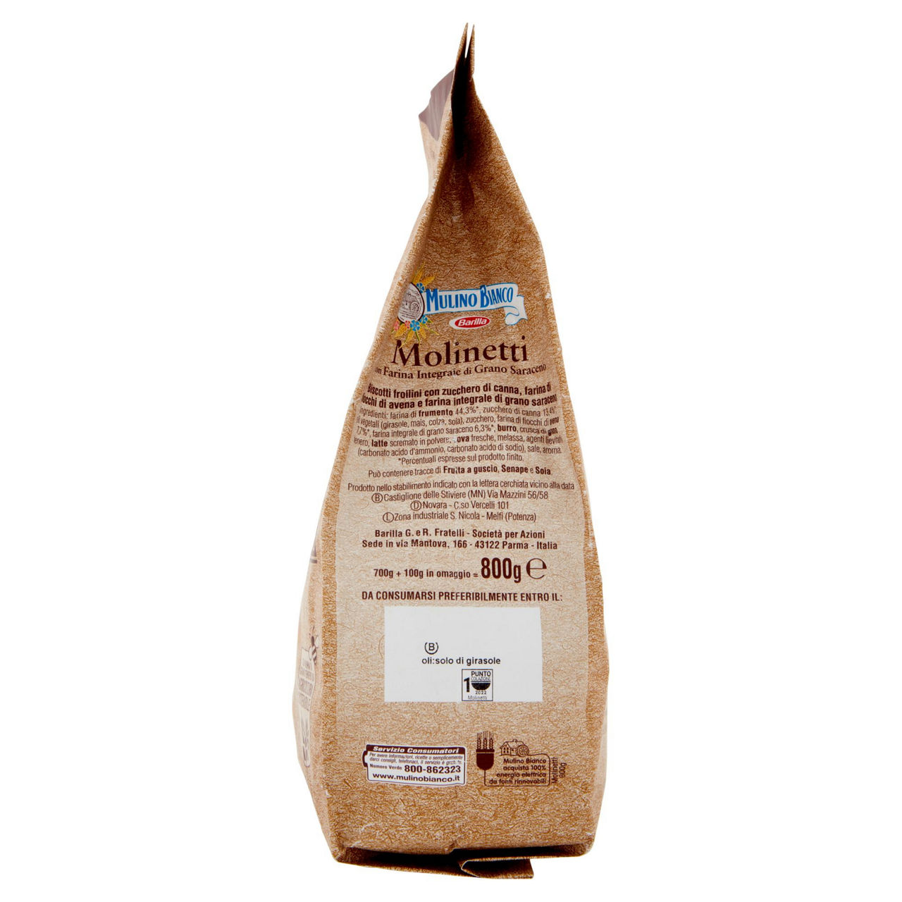 Biscotti Molinetti di grano saraceno 800 gr - Immagine 51