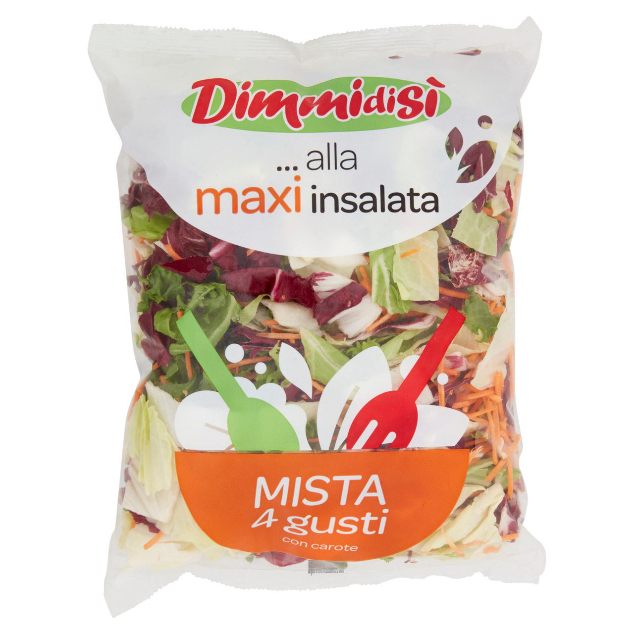 Maxi insalata mista 4 gusti 500 gr