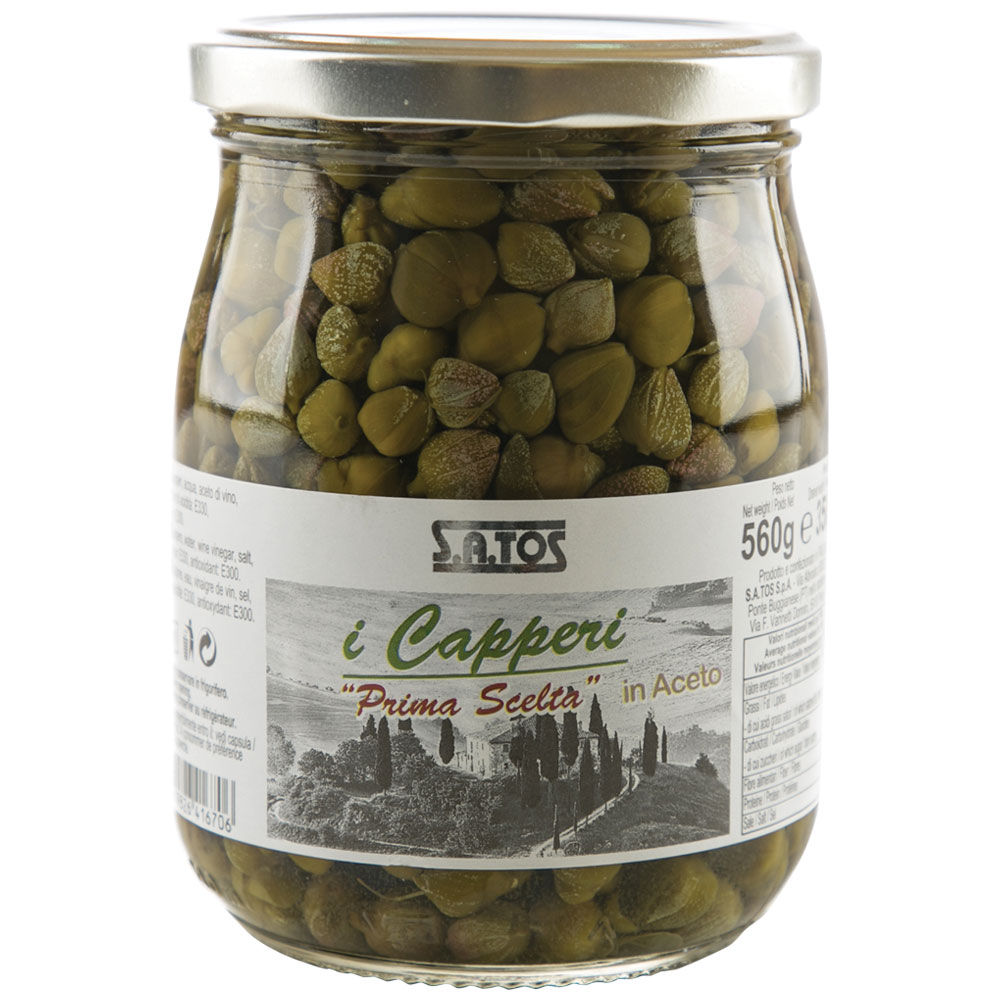 Capperi prima scelta 350gr. satos