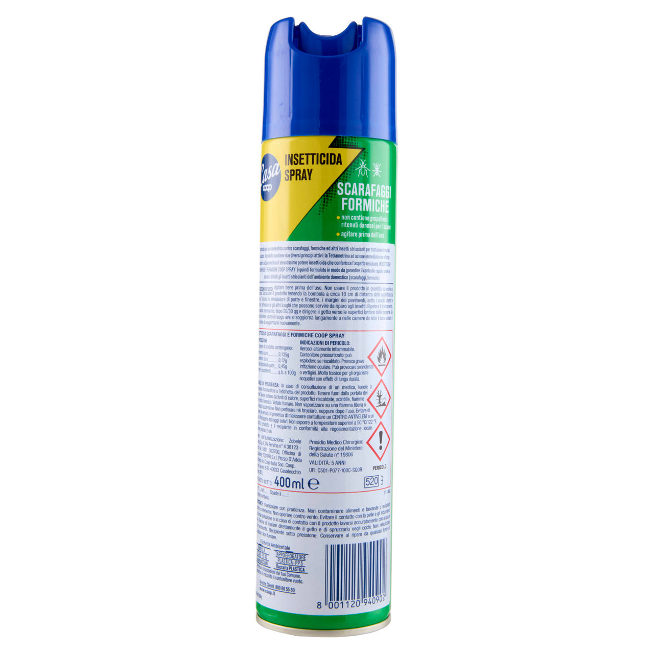 Insetticida spray per scarafaggi e formiche 400 ml - Immagine 51