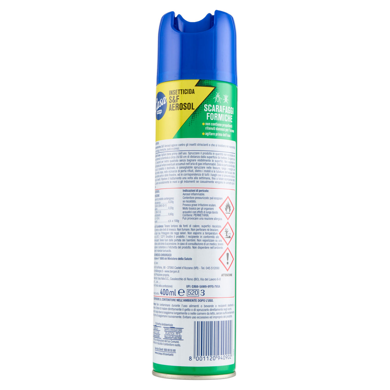 Insetticida spray per scarafaggi e formiche 400 ml - Immagine 81