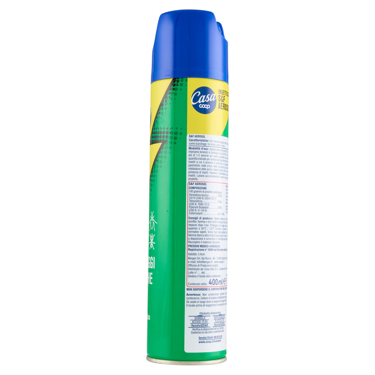 Insetticida spray per scarafaggi e formiche 400 ml - Immagine 111
