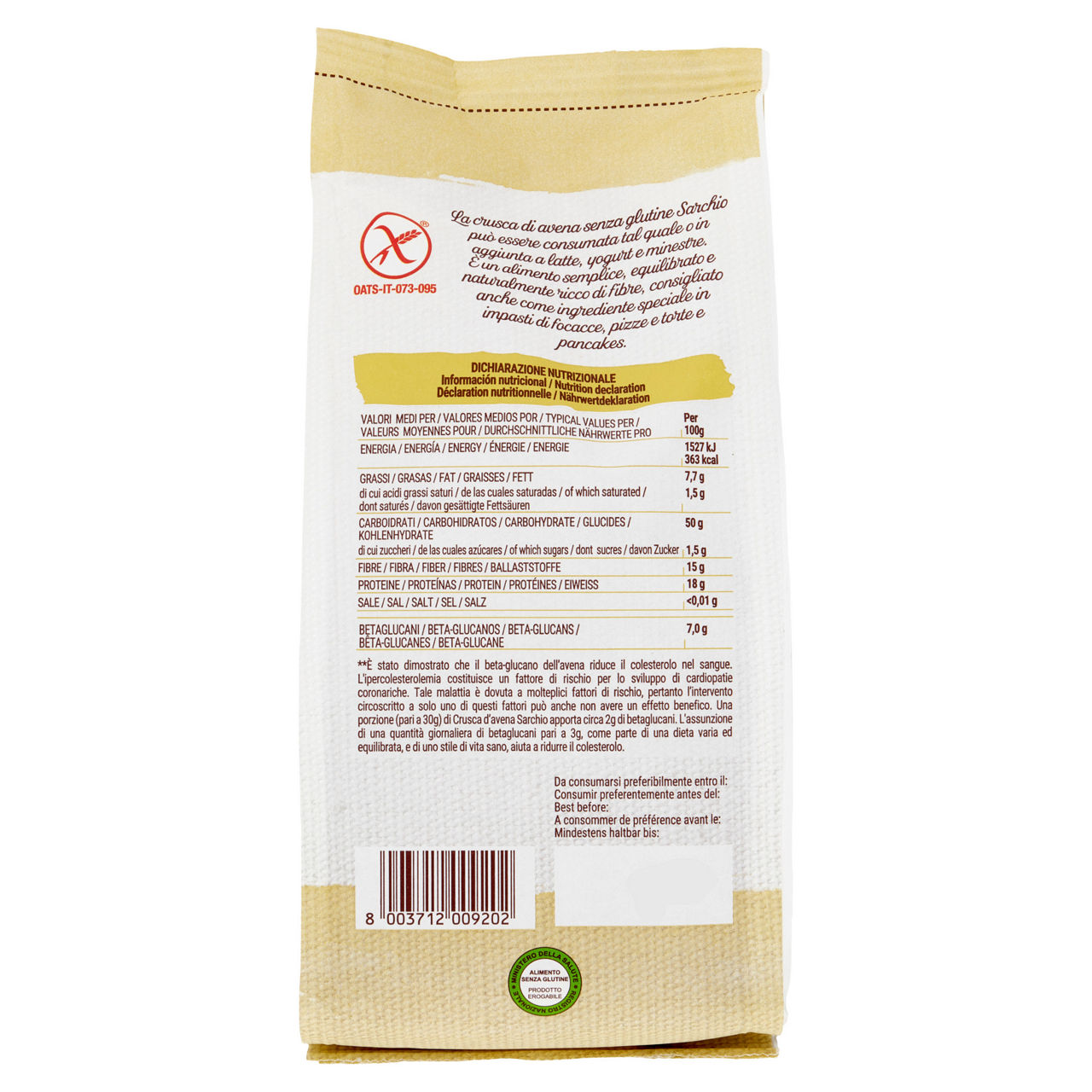 Crusca av.bio 250gr.sarchio - Immagine 21