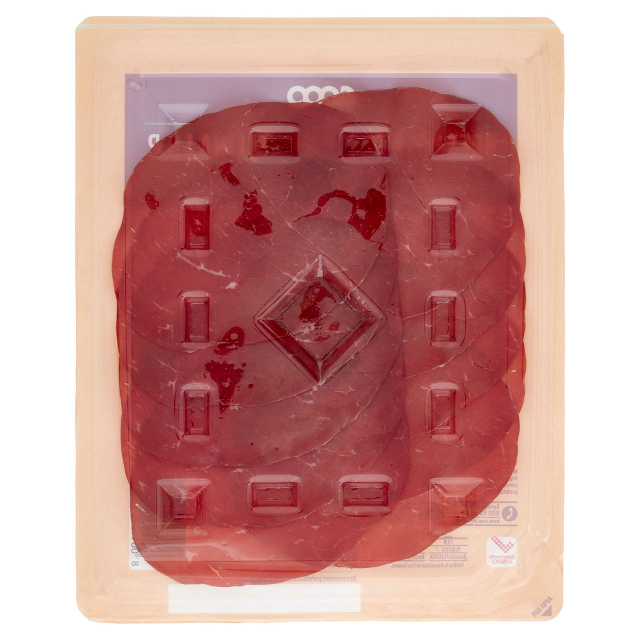 Bresaola della Valtellina IGP Punta d'Anca affettata 80 gr - Immagine 171