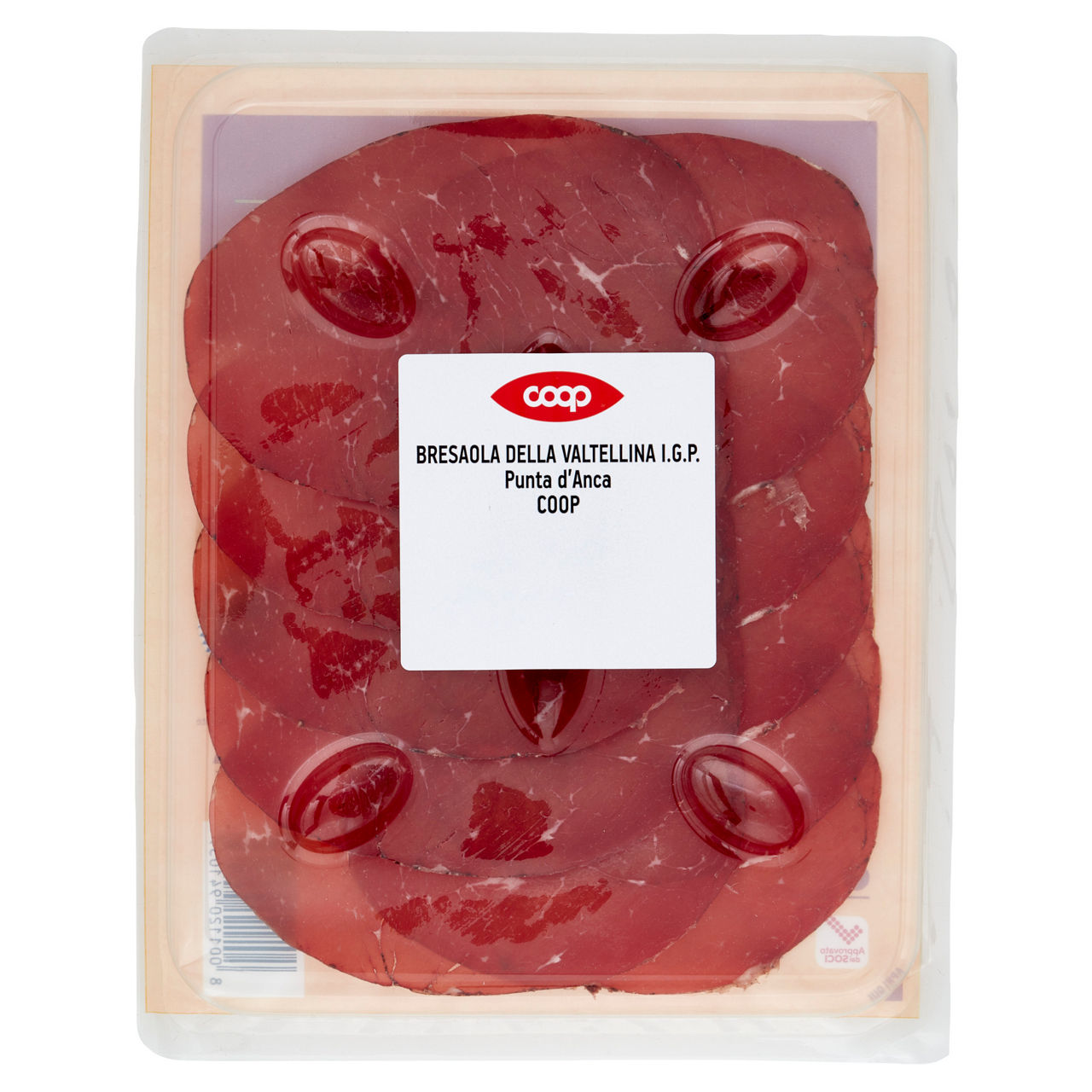 Bresaola della Valtellina IGP Punta d'Anca affettata 80 gr - Immagine 81