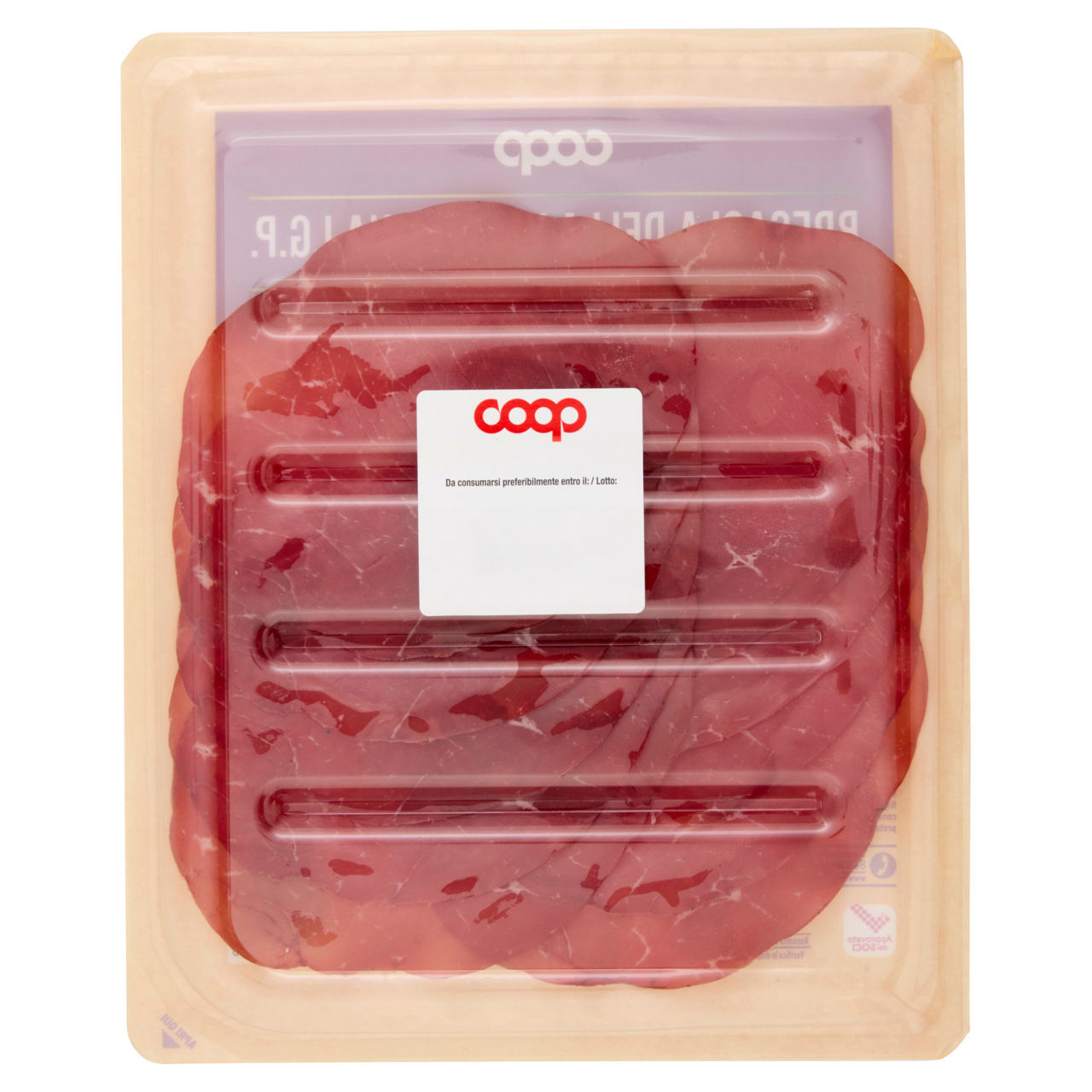 Bresaola della Valtellina IGP Punta d'Anca affettata 80 gr - Immagine 91