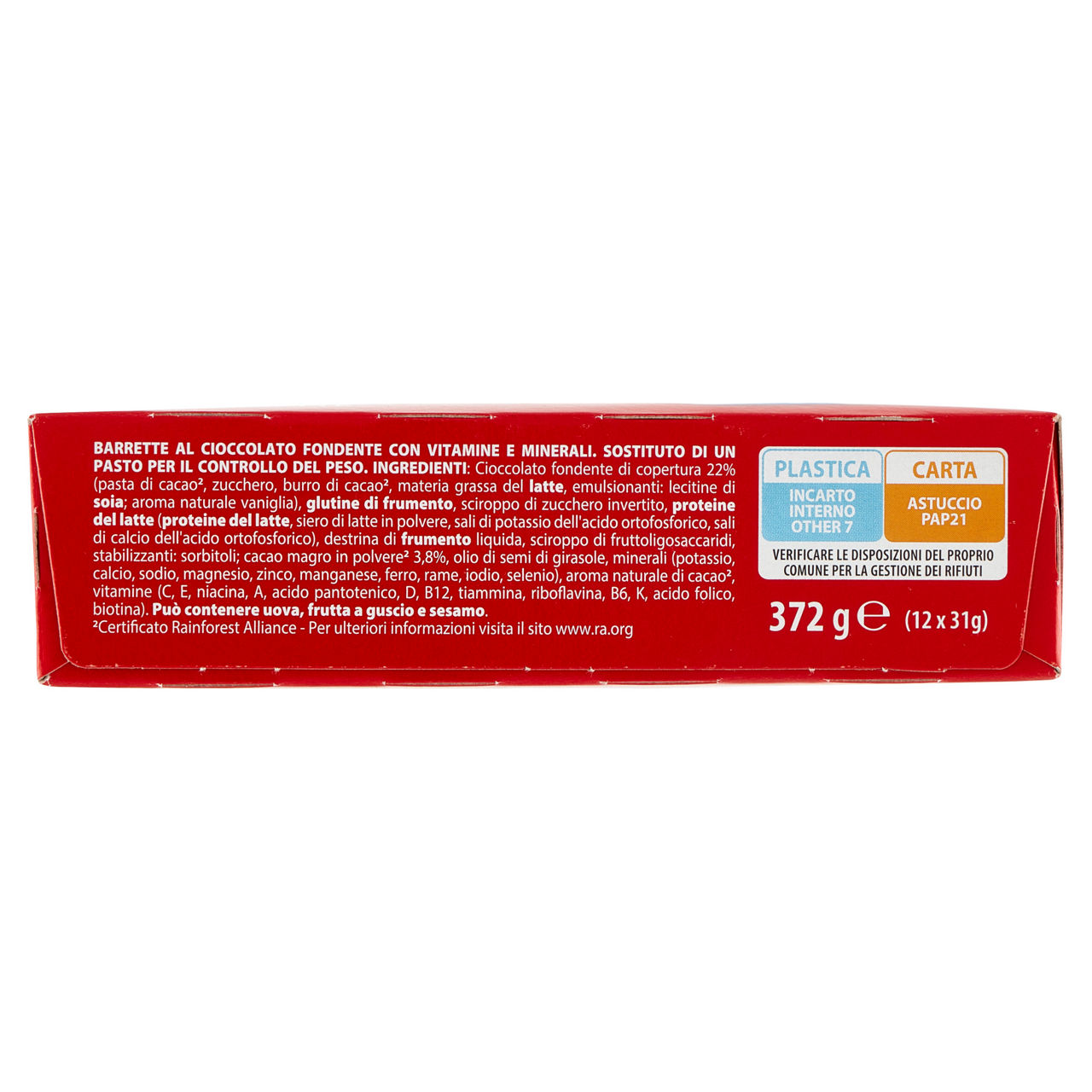 Barrette al cioccolato fondente intenso 12 pz 372 gr - Immagine 61