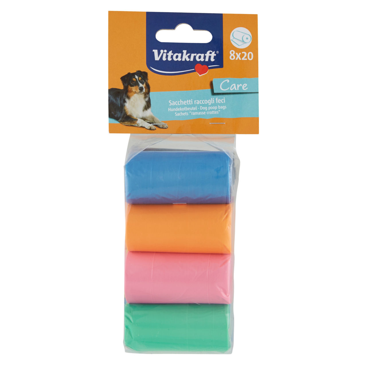 Ricambio sacchetti dispencer 8x20 pz vitakraft bs pz.1