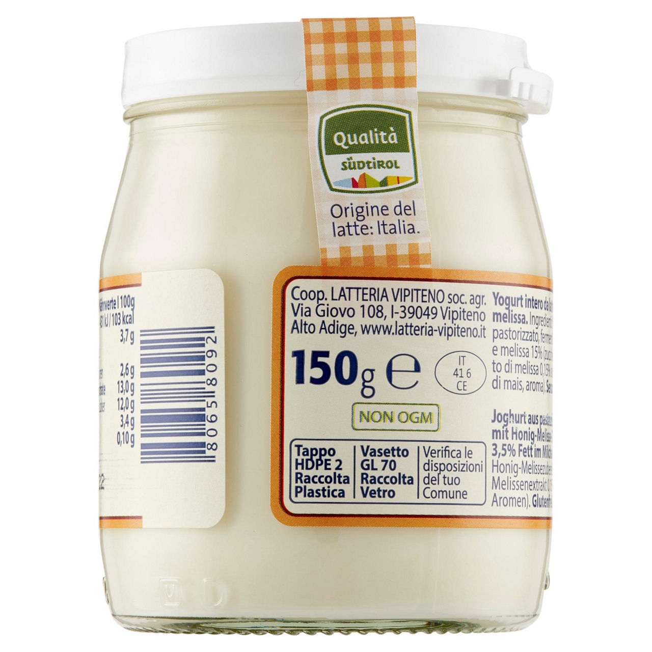 Yogurt da Latte Fieno al miele 150 gr - Immagine 21