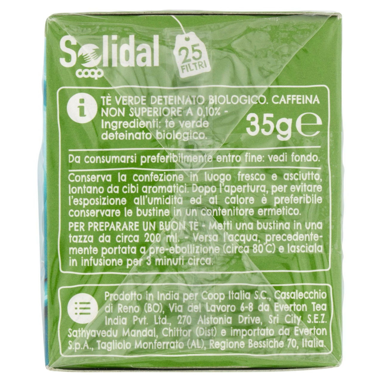 The verde deteinato bio 25 filtri - Immagine 51