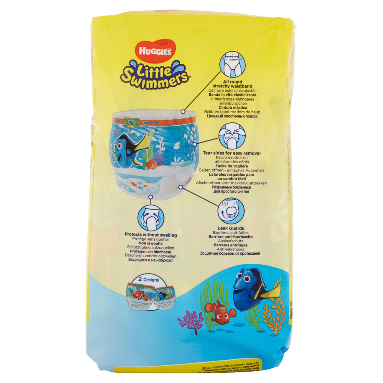 Mutandine pann.huggies little swimmers nazare tg5-6 large +12kg. sacc. pz.11 - Immagine 51