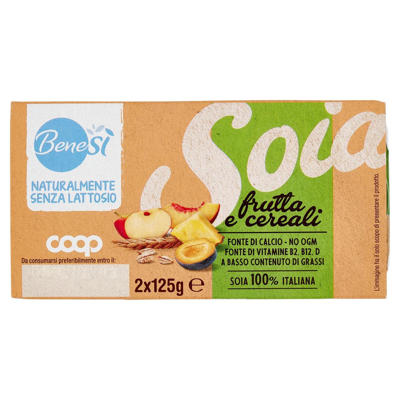 Yogurt di soia alla frutta e cereali 2 pz da 125 gr - Immagine 11