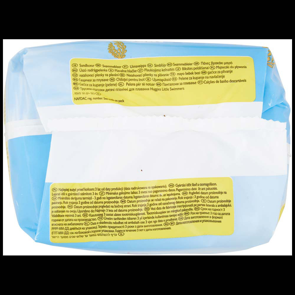 Mutandine pann.huggies little swimmers nazare tg 3-4 kg 7-15 medium sacc. pz12 - Immagine 51
