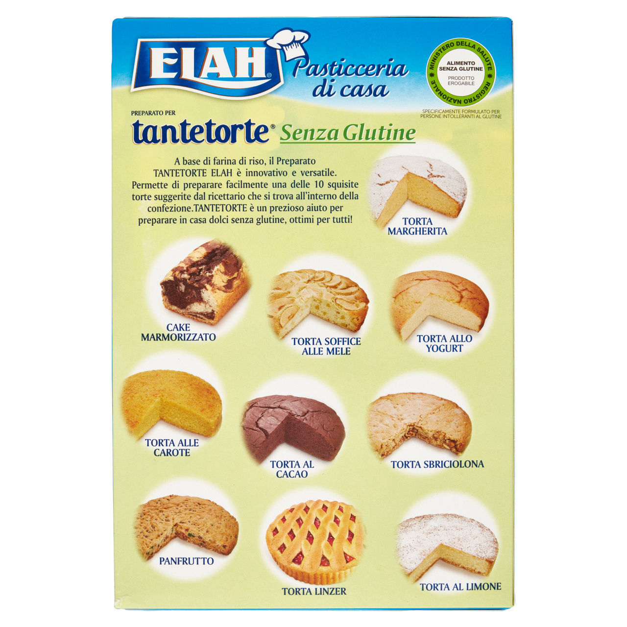 Preparato per dolci Tante Torte senza glutine 390 gr  - Immagine 11