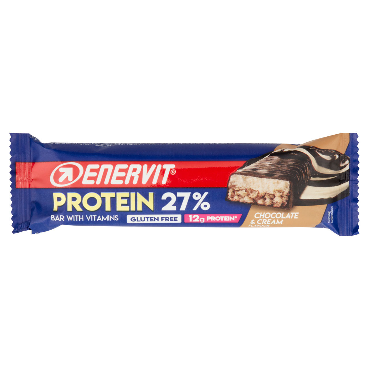 Barretta proteica con vitamine Chocolate & Cream 45 gr
